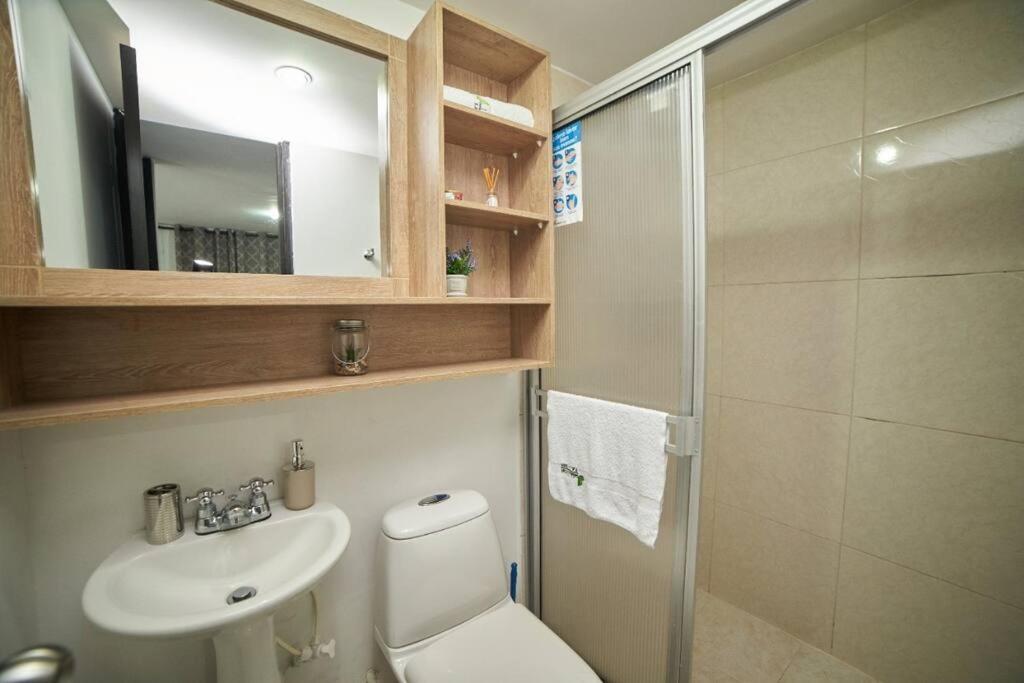 Apartamento Cerca Parque Del Cafe Con Piscina Montenegro Exterior photo